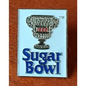 Sugar Bowl 1986 Trophy Pin Tennessee vs Miami College Football NCAA